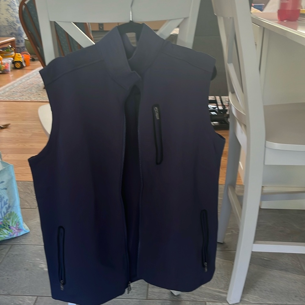 Bugatchi colored blackish, bluish color with plenty of pockets
